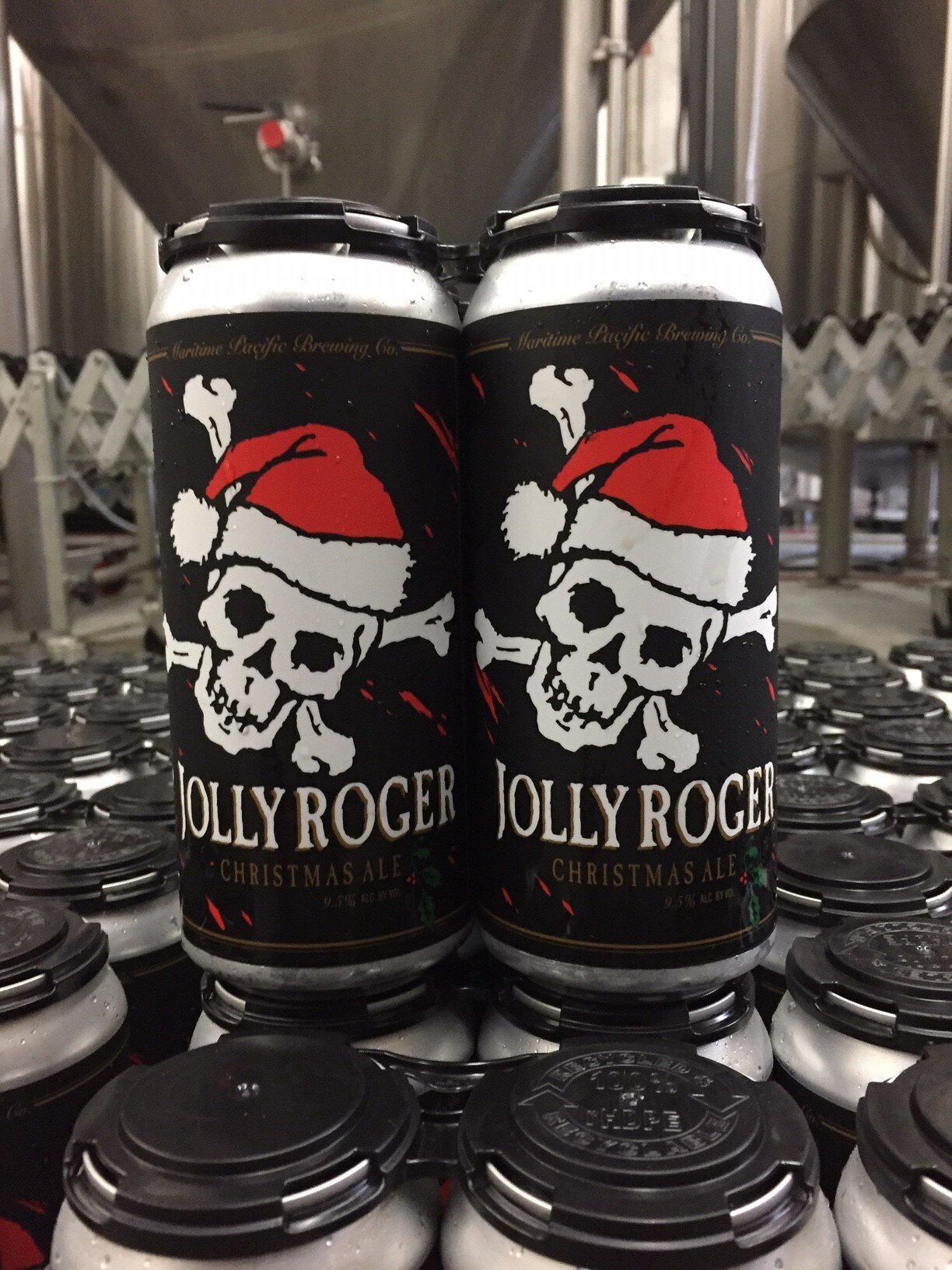 クルスマスビール A brewery holiday tradition, in Seattle, Maritime Pacific's Jolly